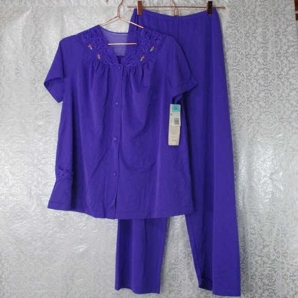 SHADOWLINE Purple Pajamas NWT Size 34